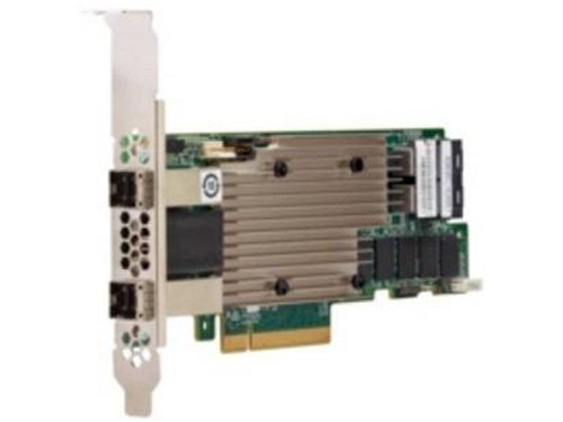 Контроллер/ MegaRAID SAS 9480-8i8e SGL (8-Port Int., 8-Port Ext., 12Gb/s SAS/SATA/PCIe (NVMe), PCIe 3.1, 4GB DDR4)