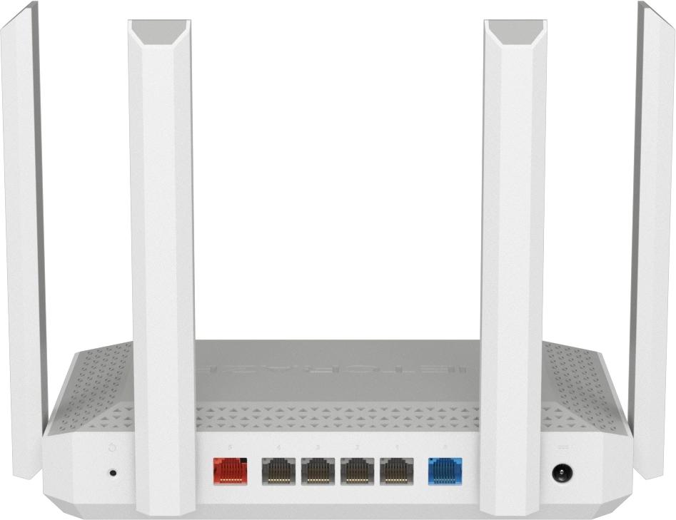 Роутер беспроводной Keenetic Netcraze Ultra (NC-1812) BE7200 10/100/1000/2500BASE-TX/4G ready белый