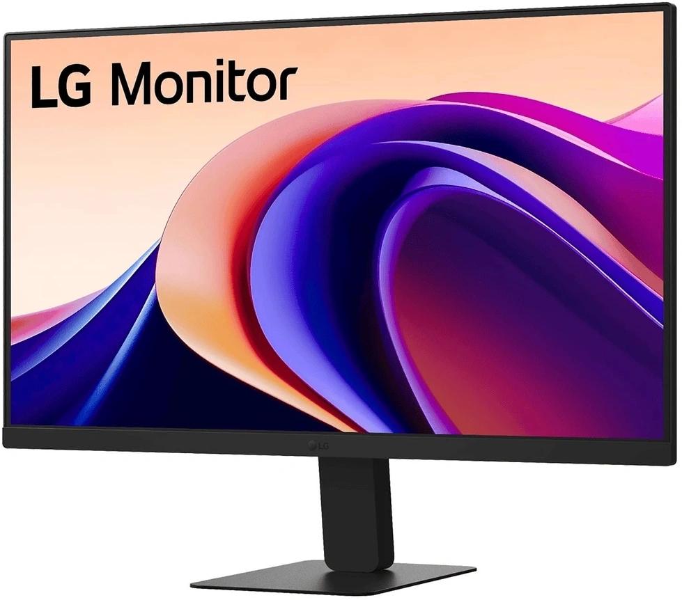 Монитор LG 23.8" 24U631A-B черный IPS LED 16:9 HDMI матовая 1000:1 250cd 178гр/178гр 2560x1440 100Hz Quad 2K (1440p) USB 3.6кг