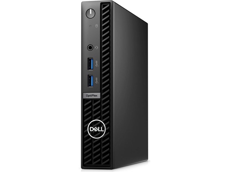 Неттоп Dell Optiplex MFF 7010 Micro i5 13500T (1.6) 8Gb SSD512Gb UHDG 770 Windows 11 Pro GbitEth WiFi BT 90W мышь черный (7010-5851)