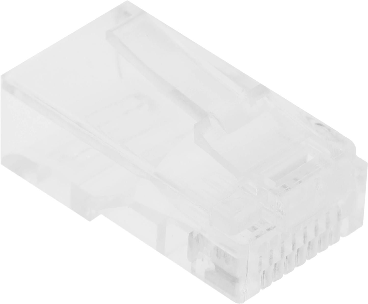 Коннектор Premier (6-008) кат.5e RJ45 прозрачный