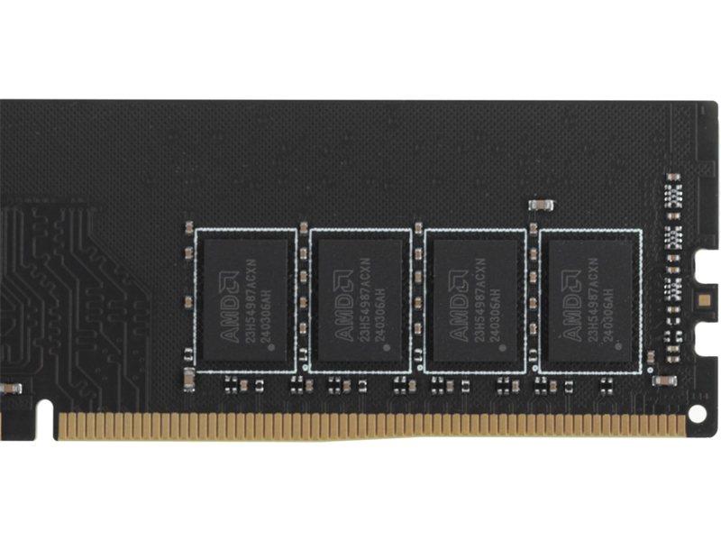 Память DDR4 8GB 2666MHz AMD R748G2606U2S-UO Radeon R7 Performance Series OEM PC4-21300 CL16 DIMM UDIMM 288-pin 1.2В single rank OEM