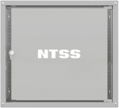 Шкаф коммутационный NTSS Lime (NTSS-WL12U5560GS) настенный 12U 635x600мм пер.дв.стекл несъемн.бок.пан. 30кг серый 520мм 18.2кг 110град. 770мм IP20 сталь
