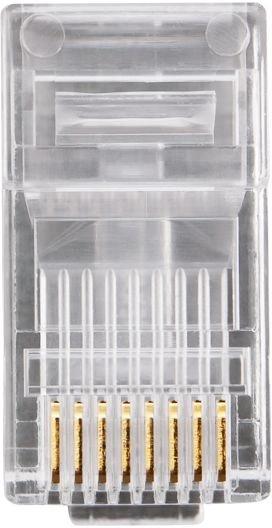 Коннектор Rexant (05-1021) UTP кат.5E RJ45 прозрачный
