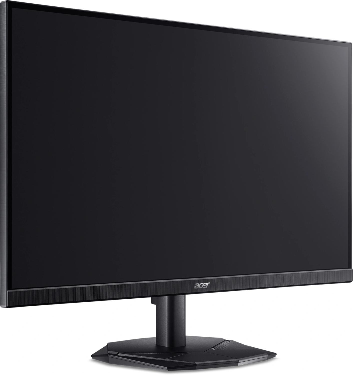 Монитор Acer 23.8" Nitro KG241YX1bmiipx черный IPS LED 0.5ms 16:9 HDMI M/M матовая 250cd 170гр/160гр 1920x1080 200Hz FreeSync Premium DP FHD 3.2кг