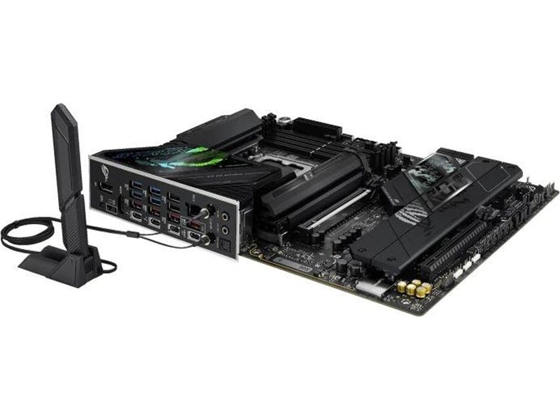Материнская плата ASUS ROG STRIX Z890-F GAMING WIFI LGA1851 ATX 4xDDR5 2xPCIEx16 5xM.2 2xThunderbolt 2xUSB-C DP HDMI 2.5GLAN Wi-Fi 7