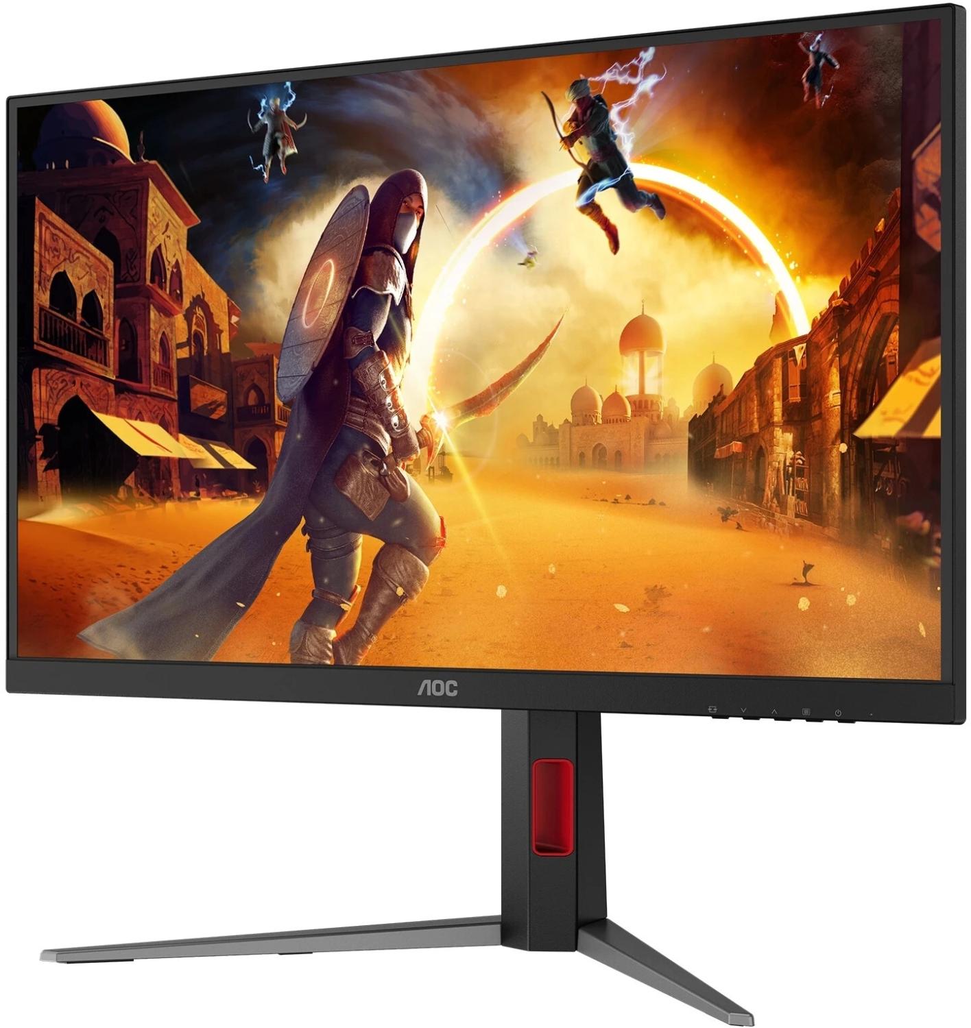 Монитор AOC 27" Q27G4S черный IPS LED 16:9 HDMI матовая HAS Piv 450cd 178гр/178гр 2560x1440 300Hz FreeSync DP Quad 2K (1440p) 5.33кг