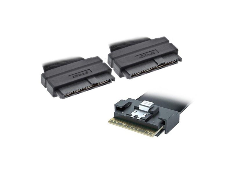 Кабель Supermicro CBL-SAST-1231LP-85 SlimlineLP x8 (STR) to 2x SFF 8639,2x4,PH4.2,35/35/30/3