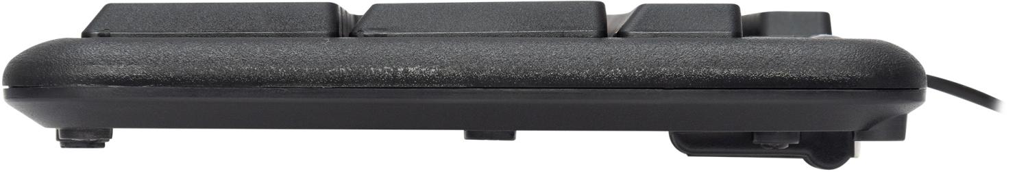 Клавиатура Оклик 180M черный USB (943626) кабель 1.6м