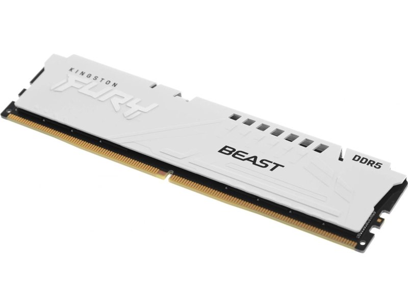 Память DDR5 32GB 6000MHz Kingston KF560C30BWE-32 Fury Beast RTL Gaming PC5-48000 CL30 DIMM 288-pin 1.4В kit single rank с радиатором Ret
