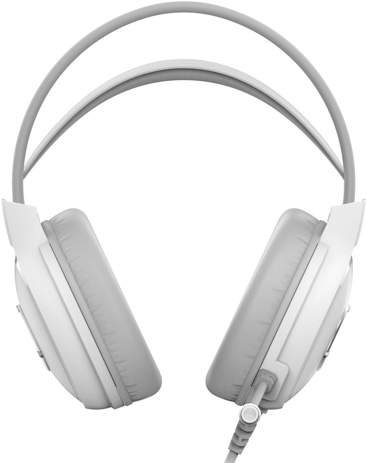 Наушники с микрофоном A4Tech Fstyler FH300U белый 2м мониторные USB оголовье (FH300U WHITE)