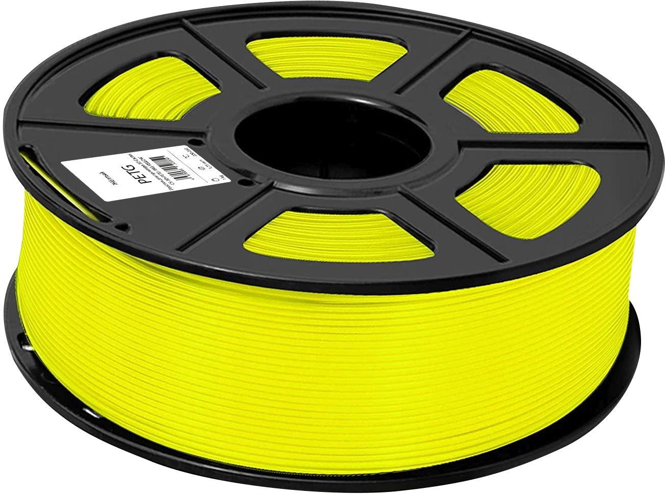 Пластик для принтера 3D Cactus CS-3D-PETG-1KG-YELLOW PETG d1.75мм 1кг L316м 1цв.