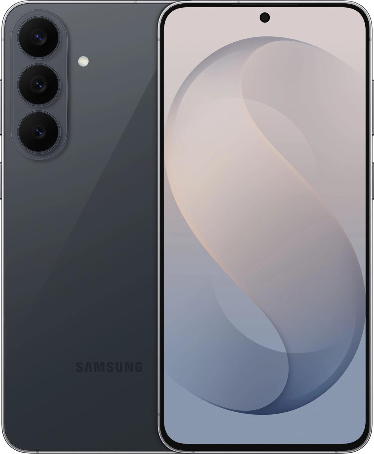 Смартфон Samsung SM-S741B Galaxy S26 FE 512Gb 8Gb черный моноблок 3G 4G 2Sim 6.7" 1080x2340 Android 17 50Mpix 802.11 a/b/g/n/ac/ax NFC GPS Protect