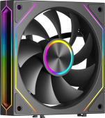 Вентилятор для корпуса PcCooler F3 X120 ARGB 120х120x25 черный 4-pin 28.4дБ (F3X120-BKAC112-GL) Ret