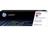Картридж лазерный HP 203X CF543X пурпурный бар.в компл. (2500стр.) для HP M254/280/281