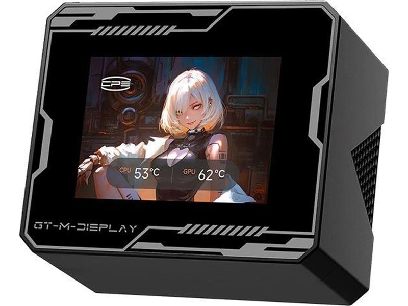 Система водяного охлаждения PcCooler GT360M Display ARGB Soc-AM5/AM4/1200/1700/1851 черный 4-pin 15-33.7dB Al LCD 310W Ret (GT360M-BKAWXX-GL)