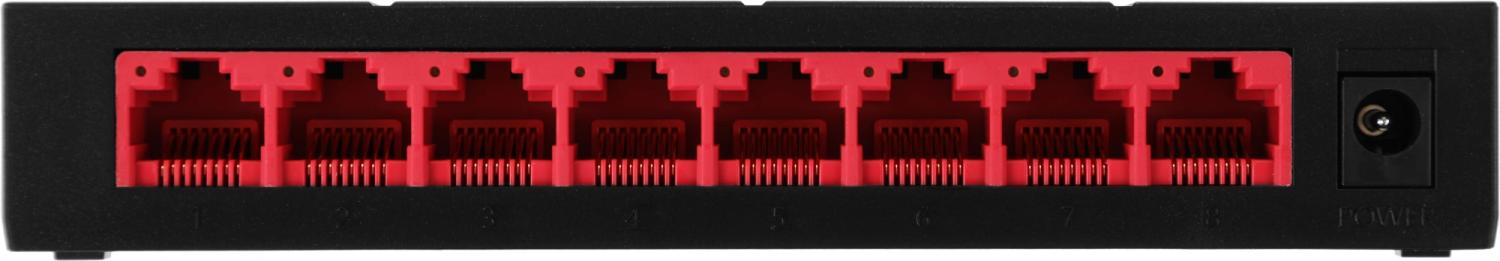 Коммутатор Mercusys MS108G (L2) 8x1Гбит/с неуправляемый