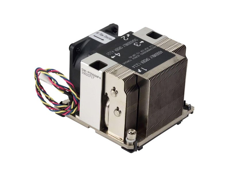 Вентилятор SuperMicro SNK-P0068AP4 2U Active CPU Heat Sink Socket LGA3647-0 Square Mounting Mechanism Intel Xeon Scalable Processors