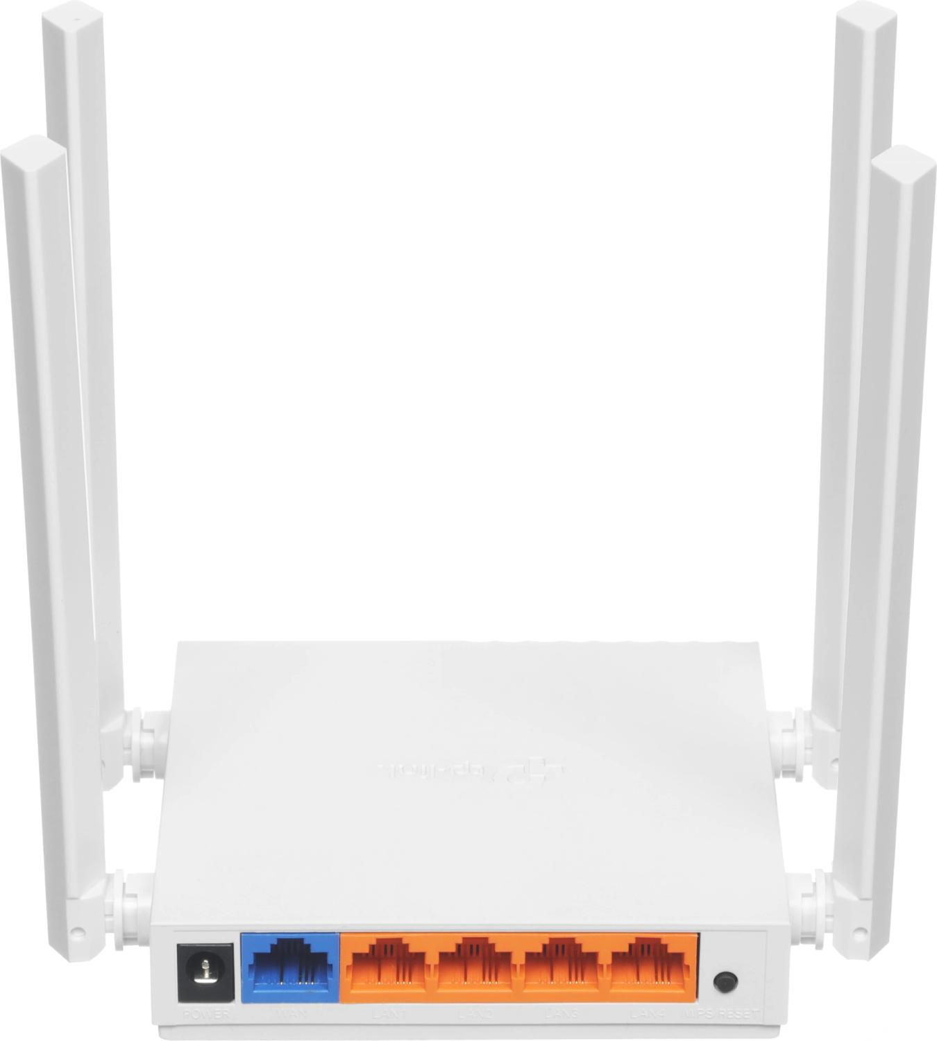 Роутер беспроводной TP-Link Archer C24 AC750 10/100BASE-TX белый