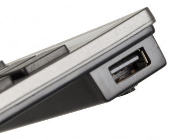 Клавиатура A4Tech KV-300H серый/черный USB slim кабель 1.5м
