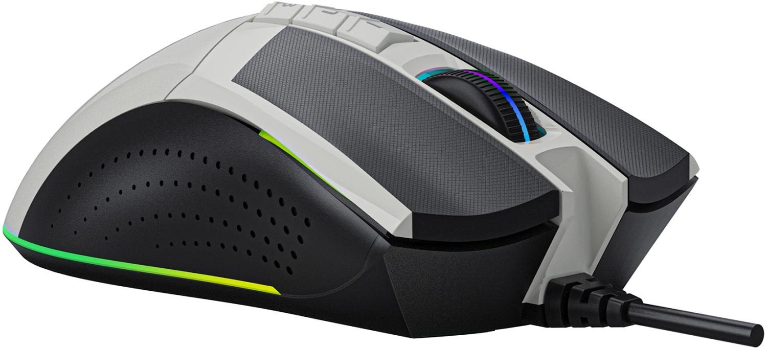 Мышь A4Tech Bloody W90 Max белый/черный оптическая 10000dpi USB 10but (W90 MAX PANDA)