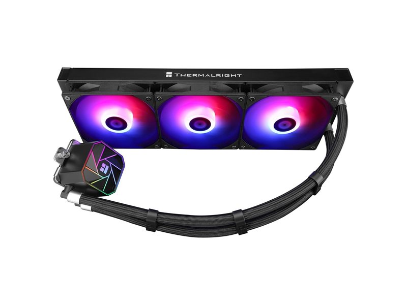 Thermalright Система водяного охлаждения Aqua Elite 360 V3 / Black / 3x120mm ARGB PWM Fans / TRAE360V3B