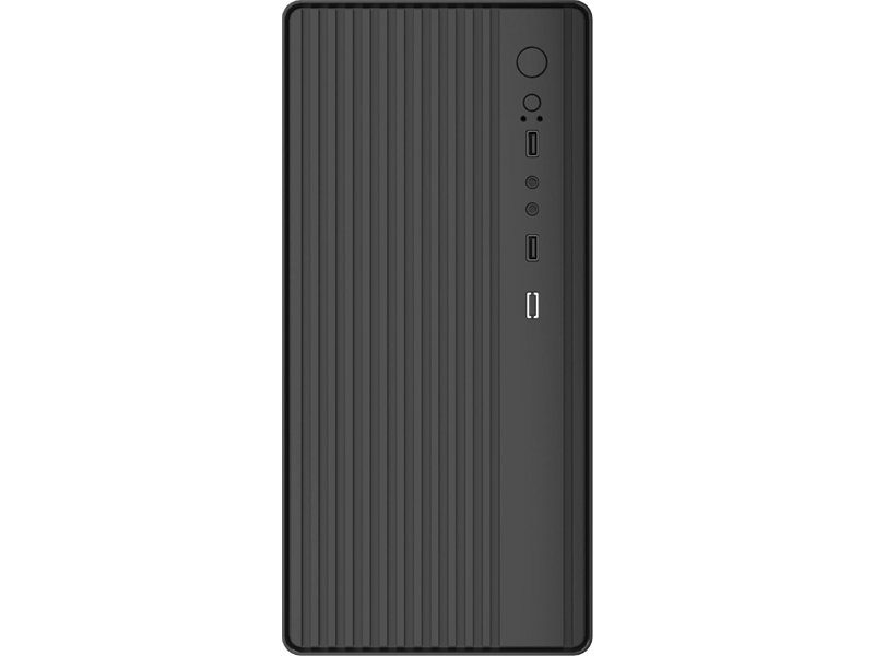 Корпус Accord ACC-M258-01B черный без БП mATX 1x80mm 2xUSB2.0 audio