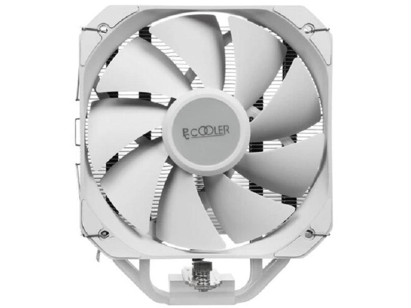 Кулер для процессора/ CPU Cooler PCCooler PALADIN 400 WH (200W, 4-pin PWM, 157mm, Al/Cu, 4x6mm, 1x130mm, 76.85CFM, 29dBA, 1600RPM, S: 1851/1700/1200/115X, AM5/AM4, white)