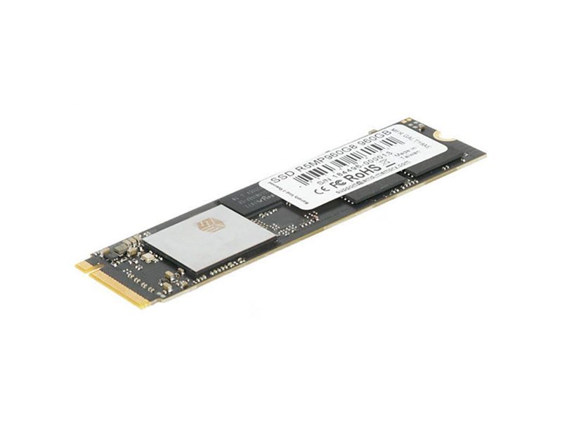 Твердотельный накопитель SSD AMD Radeon R5 1024GB M.2 2280 R5MP1024G8 Client PCIe Gen3x4 with NVMe, 3D TLC, RTL (183481)