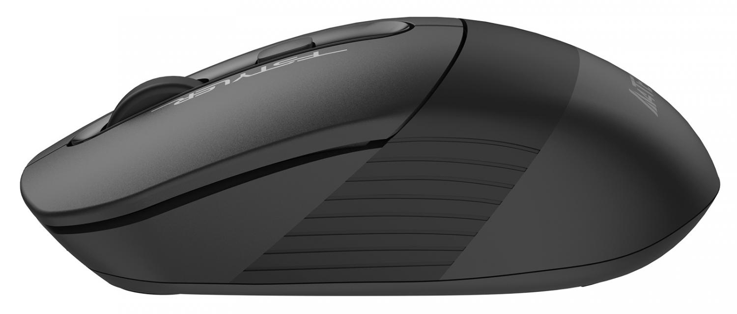 Мышь A4Tech Fstyler FB10C черный оптическая 2000dpi беспров. BT/Radio USB 4but (FB10C STONE BLACK)