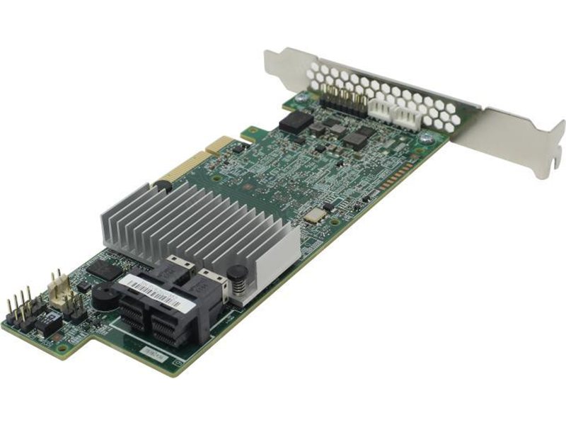 Контроллер/ MegaRAID SAS 9361-8i (05-25420-17 / 05-25420-17004) SGL 8-Port Int, 12Gb/s SATA+SAS, PCIe 3.0, 2GB DDRIII, MegaRAID SAS 9361-8i, Quick Installation Guide, LP Bracket