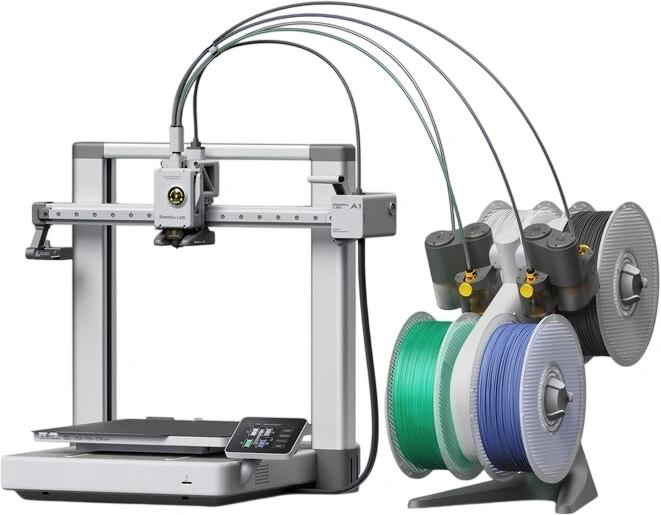 Принтер 3D Bambu Lab A1 Combo EU 256x256x256мм PLA/PET-G 0.1мкм