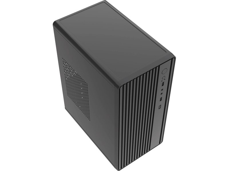 Корпус Accord ACC-M258-01B черный без БП mATX 1x80mm 2xUSB2.0 audio