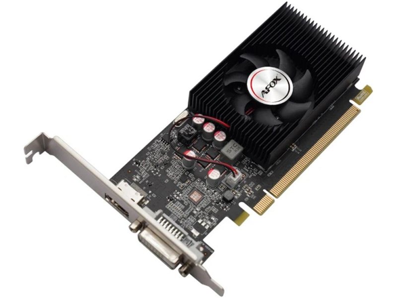 Видеокарта Afox PCI-E 3.0 AF1030-4096D4L2 NVIDIA GeForce GT 1030 4Gb 64bit DDR4 1152/2100 DVIx1 HDMIx1 Ret low profile