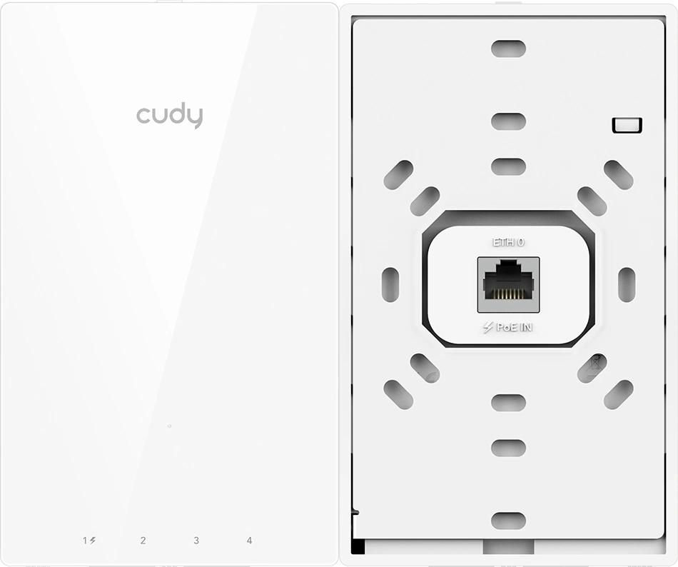 Точка доступа Cudy AP1300 Wall AC1300 10/100/1000BASE-TX белый