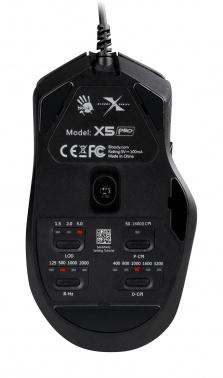 Мышь A4Tech Bloody X5 Pro черный оптическая 16000dpi USB 9but
