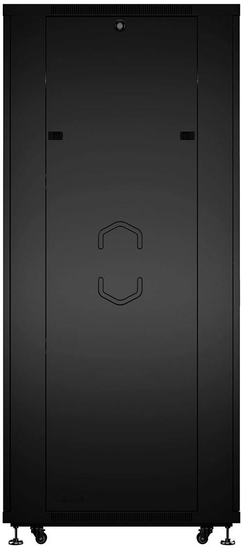 Шкаф серверный Cabeus (ND-05C-42U80/100-BK) напольный 42U 800x1000мм пер.дв.перфор. задн.дв.перфор. 800кг RAL 7035 900мм 132кг 220град. 2055мм IP20 сталь