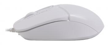 Мышь A4Tech Fstyler FM12S белый оптическая 1200dpi silent USB 3but (FM12S WHITE)