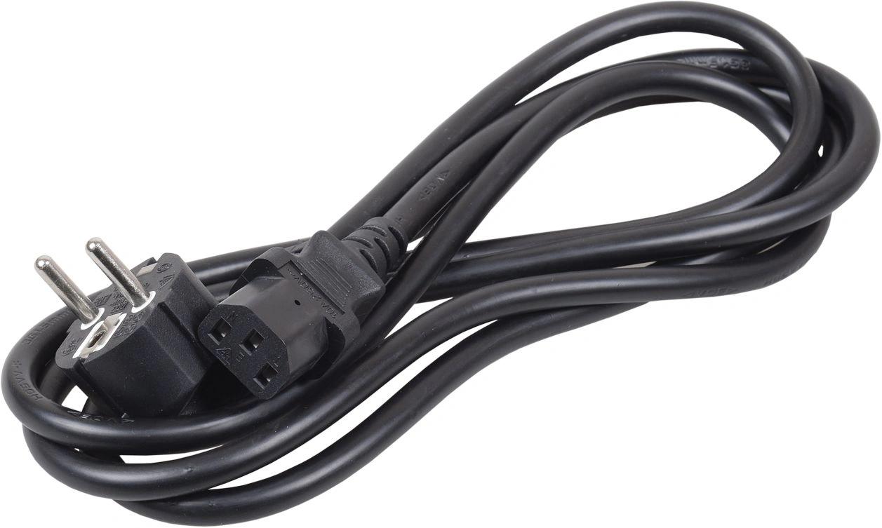 Шнур питания ITK PC-C13D-5M C13-Schuko проводник.:3x1.5мм2 5м 230В 10А (упак.:1шт) черный