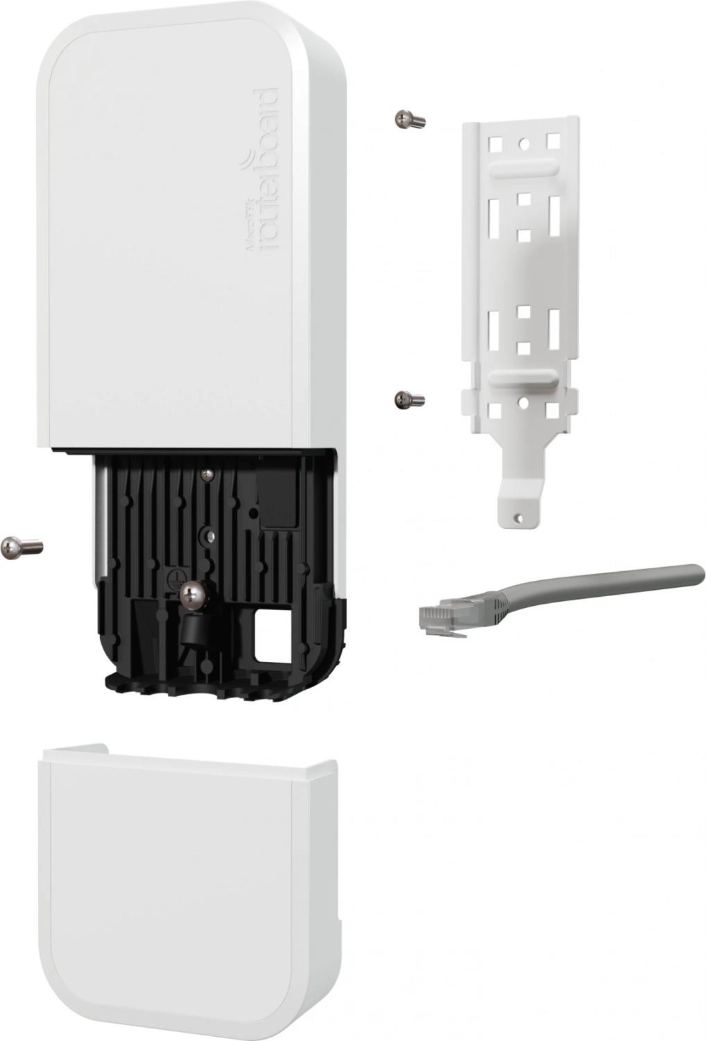 Роутер беспроводной MikroTik wAP ax (WAPG-5HAXD2HAXD) AX3000 10/100BASE-TX/4G белый
