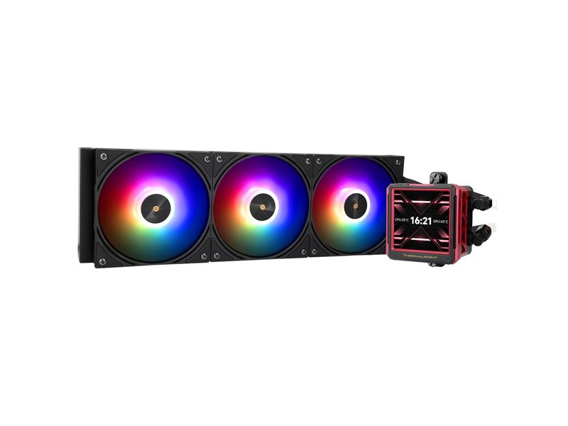 Thermalright Система водяного охлаждения Frozen Warframe 360 Black ARGB / 3x120mm ARGB PWM Fans / TRFW360AB