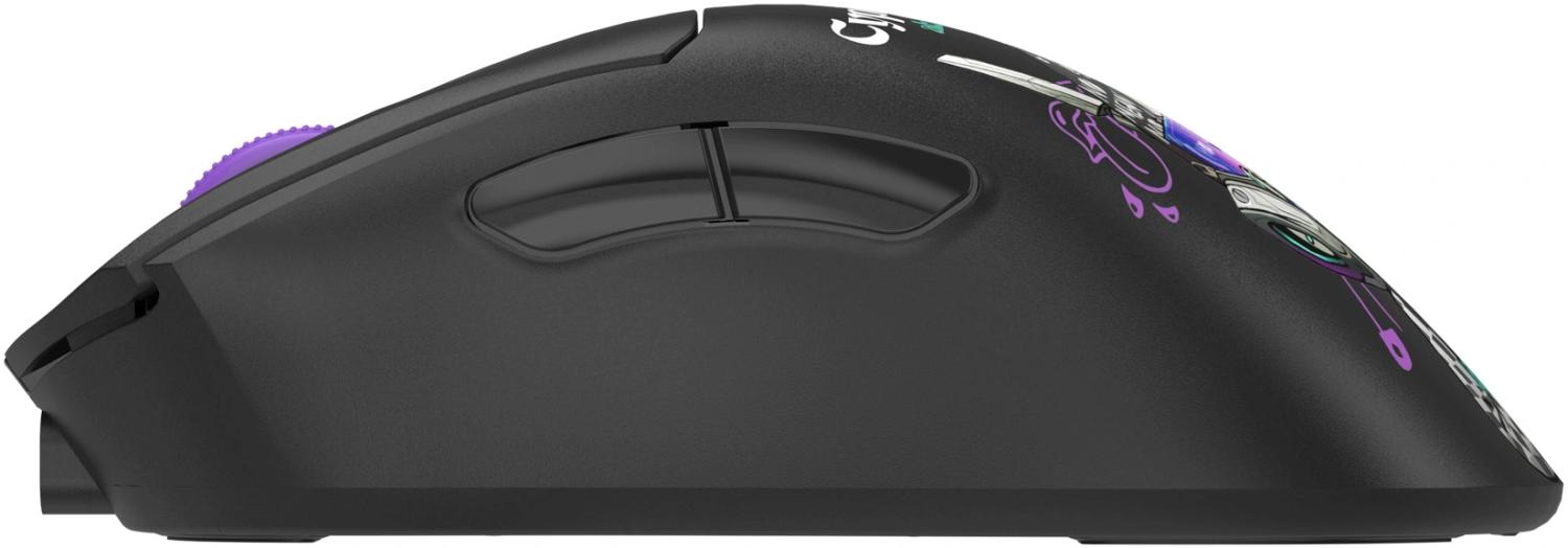 Мышь A4Tech Bloody R73 Pro черный/рисунок оптическая 26000dpi беспров. USB/USB-C 7but (R73 PRO CYPHER GHOST)