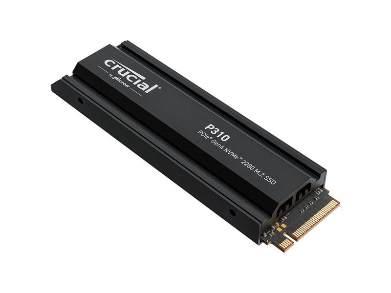Твердотельный накопитель Crucial P310 1TB PCIe Gen4 NVMe 2280 M.2 SSD with heatsink CT1000P310SSD5