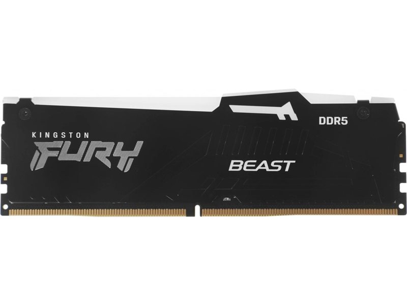 Память DDR5 32GB 6000MHz Kingston KF560C36BBEA-32 Fury Beast Black Expo RGB RTL Gaming PC5-48000 CL36 DIMM UDIMM 288-pin 1.35В kit dual rank с радиатором Ret
