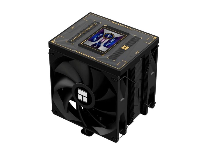 Thermalright Кулер Burst Assassin 120 Vision Black LGA115X/1200/1700/1851 (2x120mm PWM Fan, медное основание, 6 тепл. трубок 6мм) / TRBA120VB