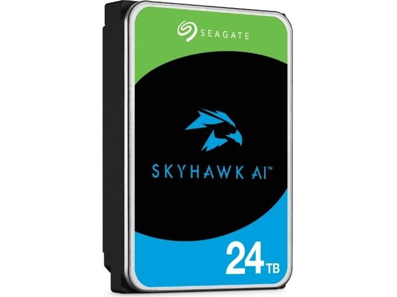 Жесткий диск Seagate SATA-III 24TB ST24000VE002 SkyHawkAI 512E (7200rpm) 512Mb 3.5"