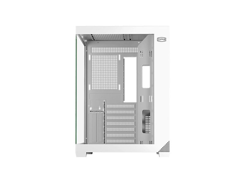 Корпус без блока питания/ Case PCCooler C3T700 WH, Midi-Tower, TG, no fans, 1xUSB-A 3.0 + 1xUSB-A 2.0 + 1xUSB-C, ATX, mATX, mITX White