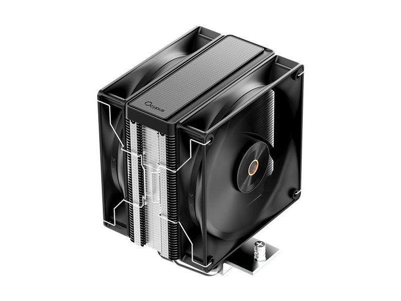 Кулер для процессора Ocypus Delta A40 Elite BK Dual Fan, 2x120mm FAN, Top Panel, 4 HEAT PIPES, 4-PIN PWM, 500-2000 RPM, 29DBA, HYDRO BEARING, LGA115X/1200/1700/18XX, AM4/AM5