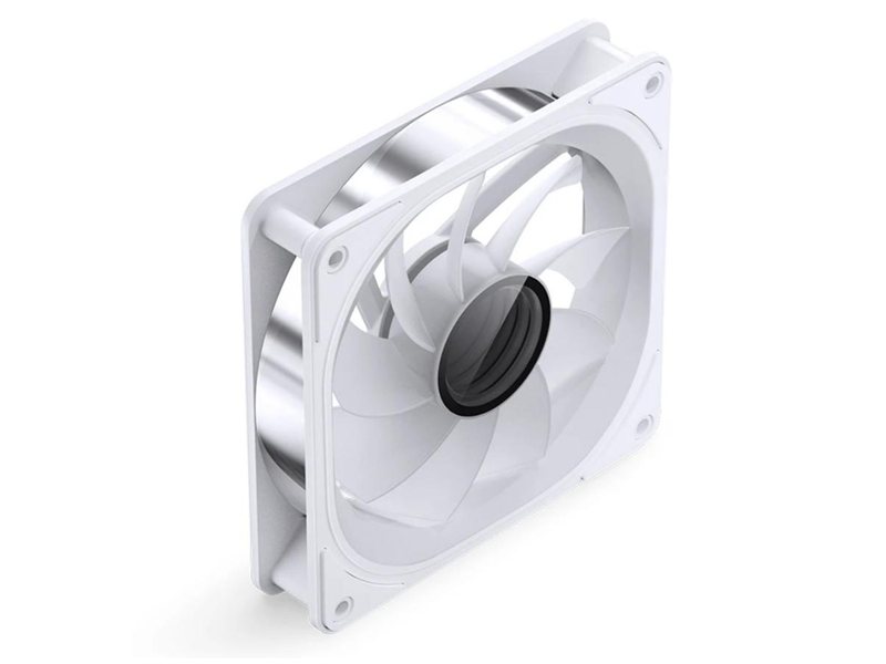 Кулер для корпуса/ Case Cooler JONSBO FR-606WR Reverse (120x120x25mm, 4-pin PWM, ARGB, 35.99CFM, 26.5dBA, 1500RPM, White)