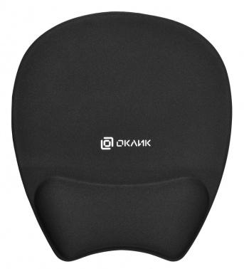 Коврик для мыши Оклик OK-RG0580-BK Мини черный 245x220x24мм